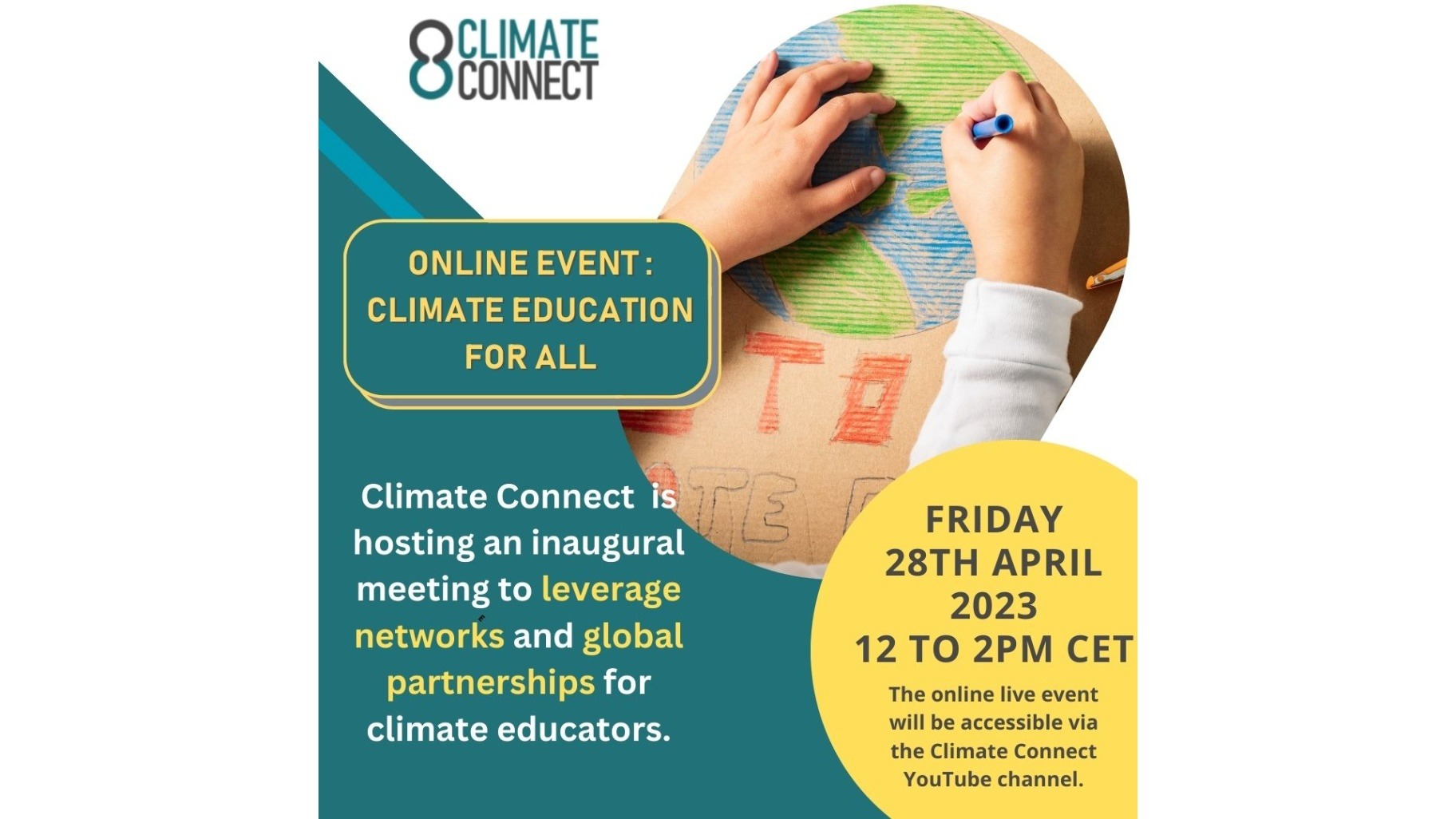 Connect4Climate initiative and climate change awareness